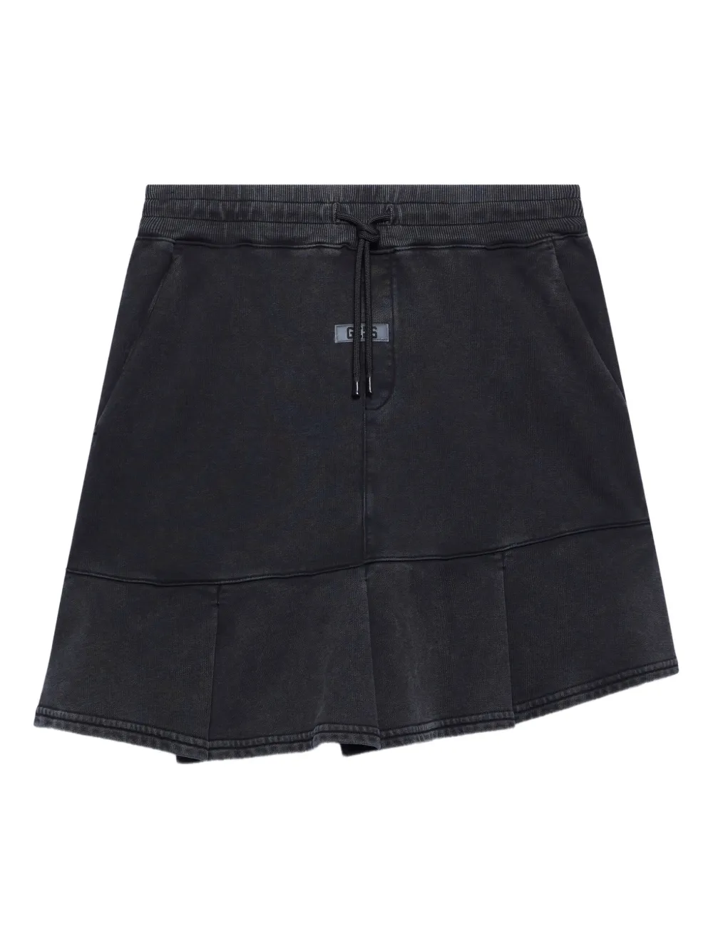 Gcds Stone-washed Track Skirt