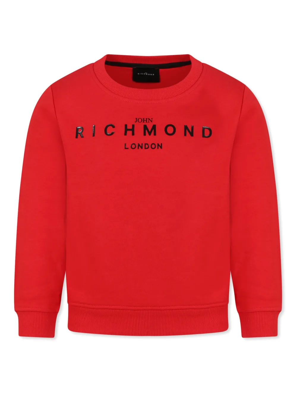 John Richmond Junior Sweater met logoprint Rood