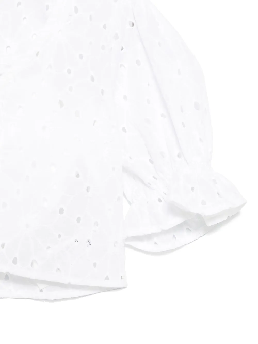 Miss Grant Embroidered Blouse In White
