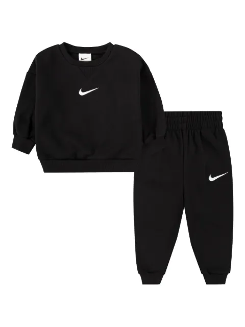 Nike Kids logo-embroidered tracksuit set