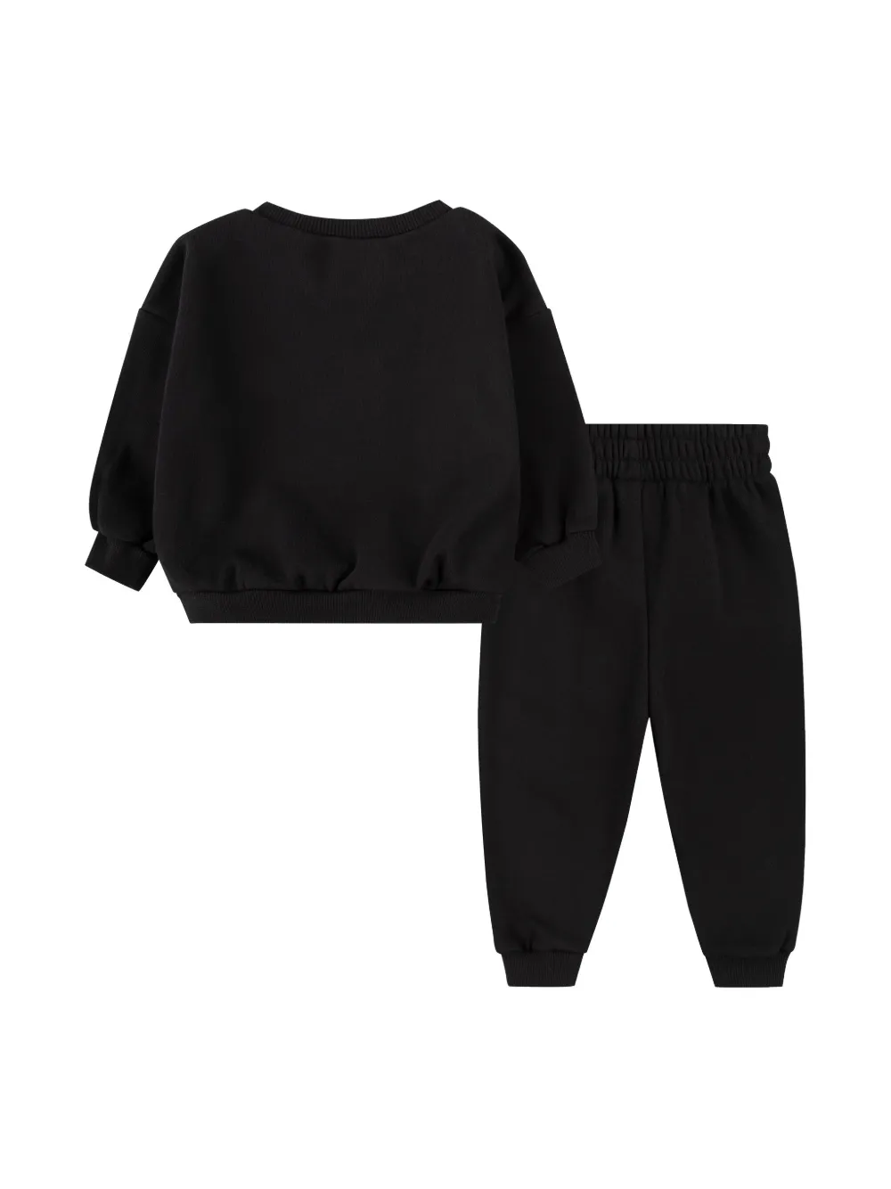 Nike Kids logo-embroidered tracksuit set - Zwart