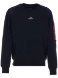Parajumpers logo sweatshirt - Blue