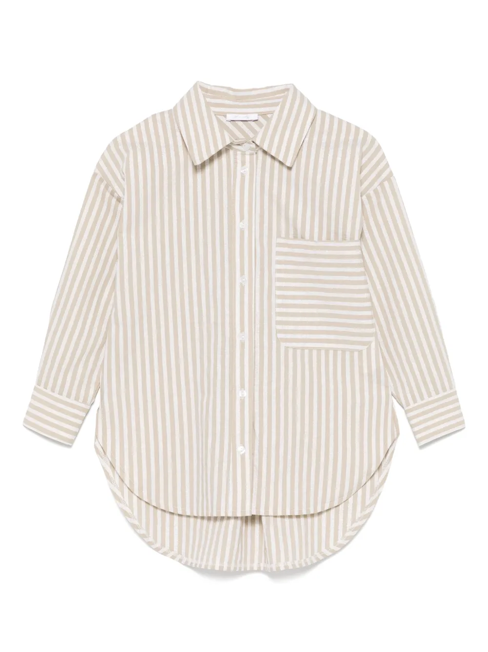 Miss Grant Kids ストライプ シャツ - ニュートラル Miss Grant Kids ストライプ シャツ - ニュートラル