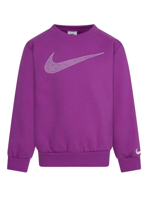 pink and purple nike sweatshirt