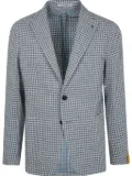 Tagliatore checked blazer - Blue
