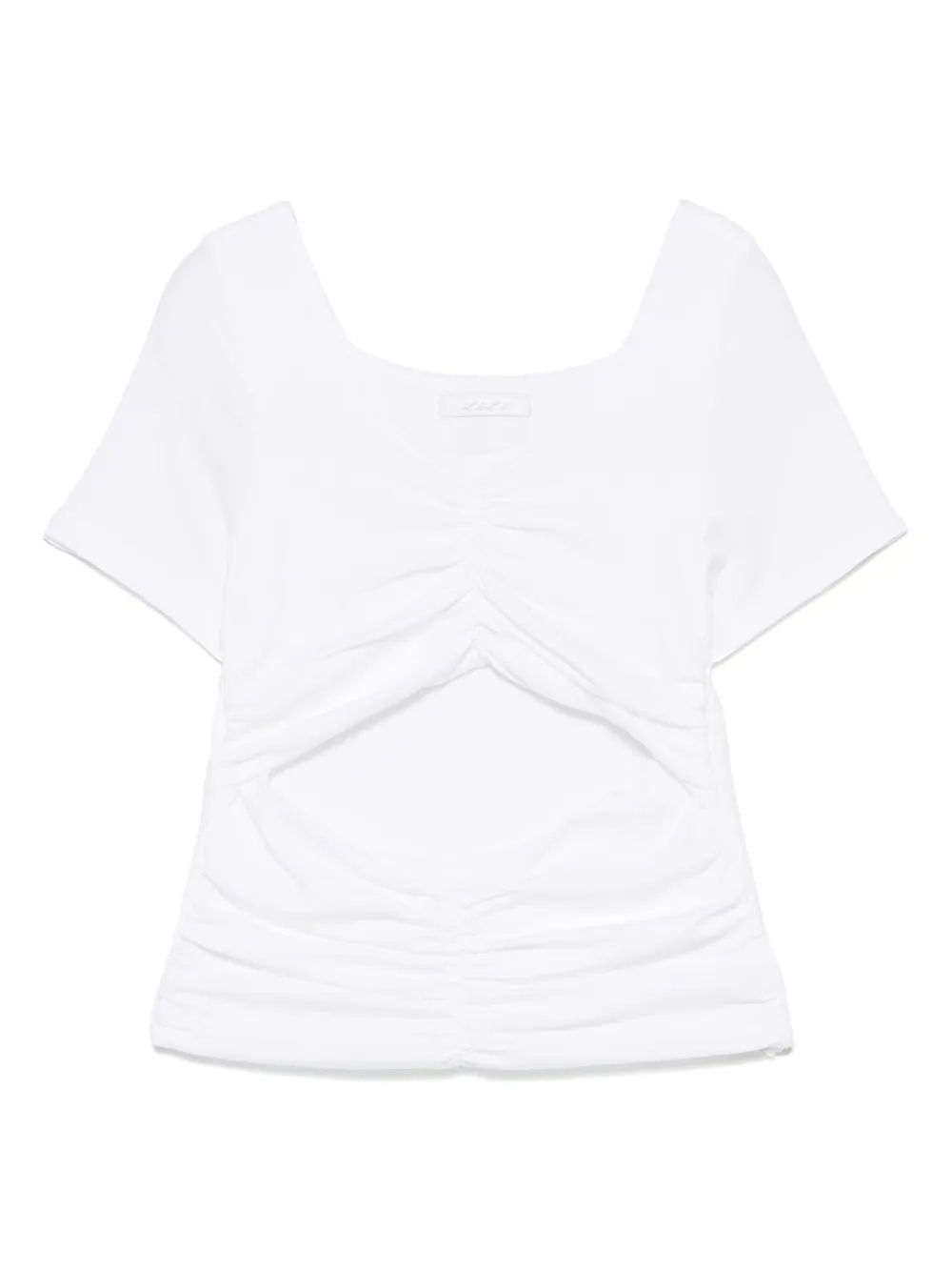 Miss Grant Kids カットアウト Tシャツ - ホワイト Miss Grant Kids カットアウト Tシャツ - ホワイト