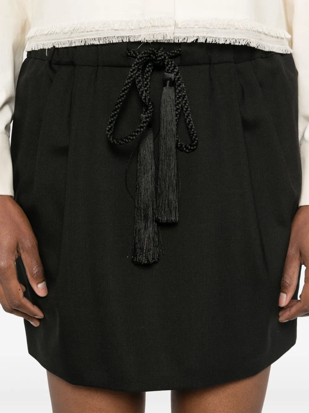 Max Mara Tabarin mini-rok Zwart