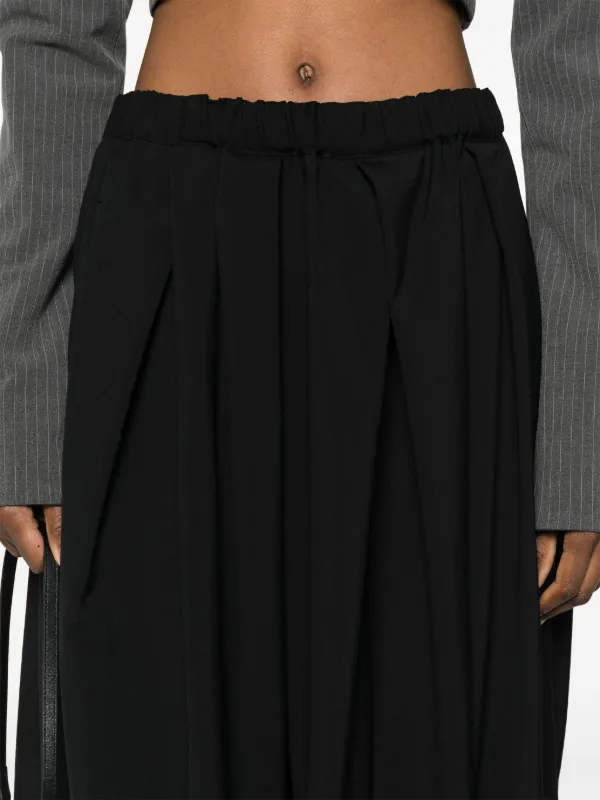 Comme des garçons のクロップドパンツ Black Comme Des Garçons クロップド サルエルパンツ | ブラック