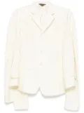 Comme Des Garçons detachable-sleeves waistcoat - White