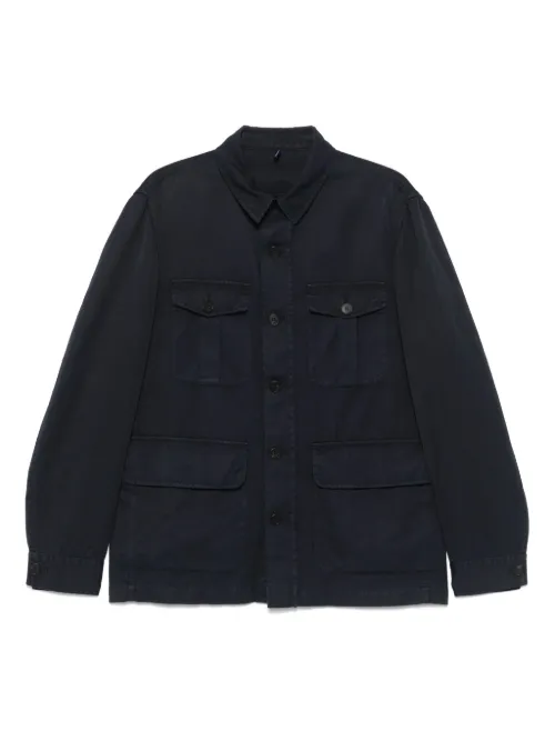 Veste zippée à design multi-poches - Incotex - Modalova
