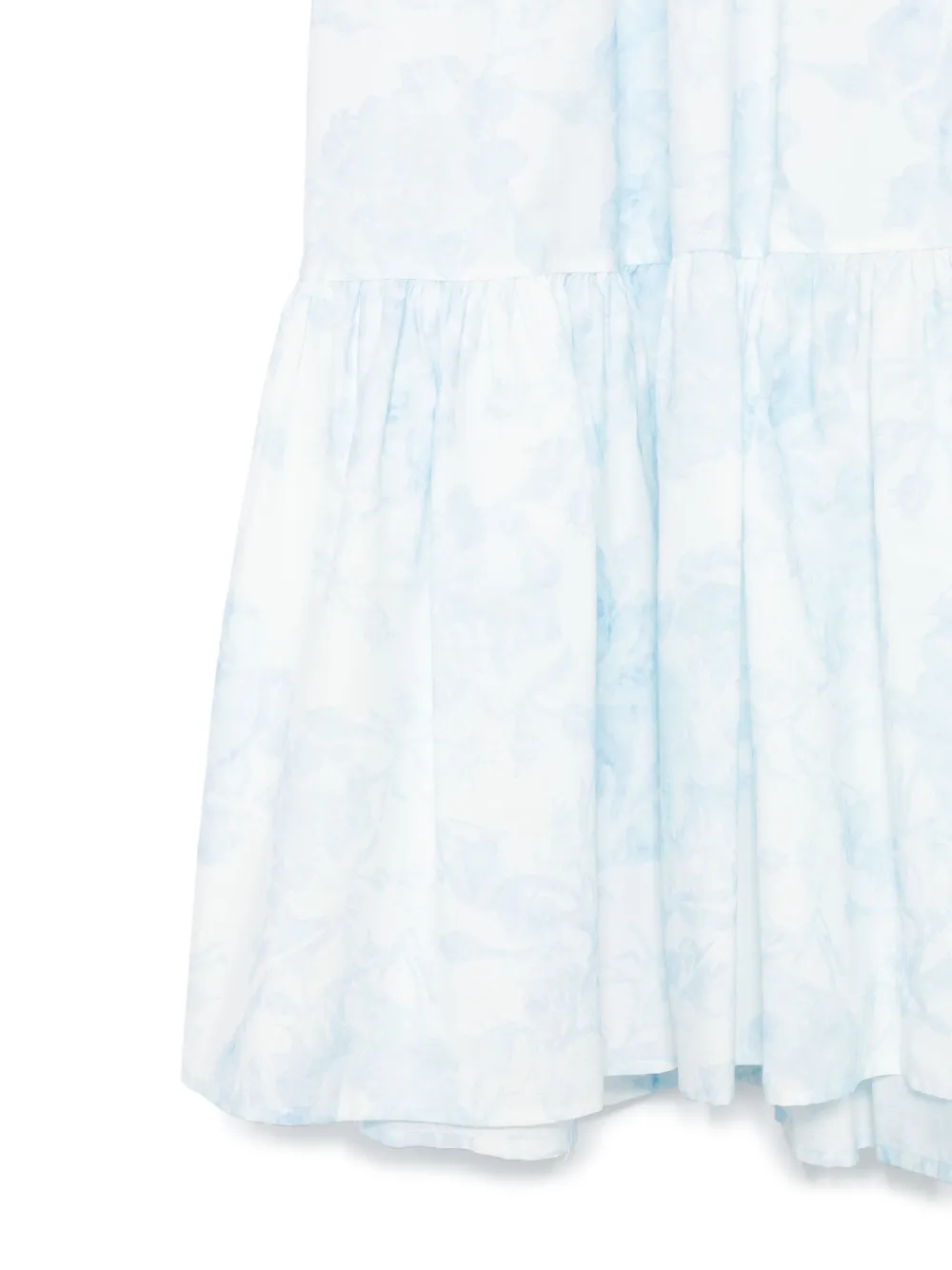 Miss Grant Kids Jurk met bloemenprint Blauw
