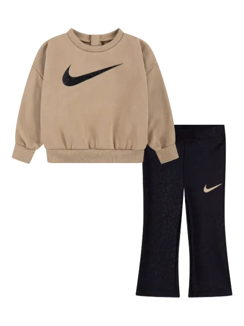 Nike Kids logo-print tracksuit set
