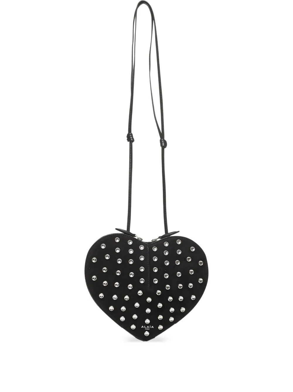 Alaïa heart-shaped studded shoulder bag | Black | Image 1
