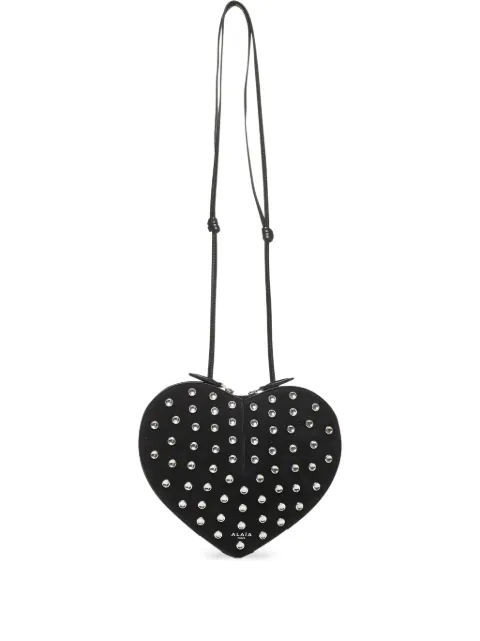 Alaïa heart-shaped studded shoulder bag