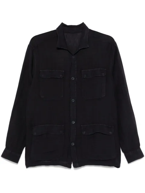 Herno veste en lin à design structuré