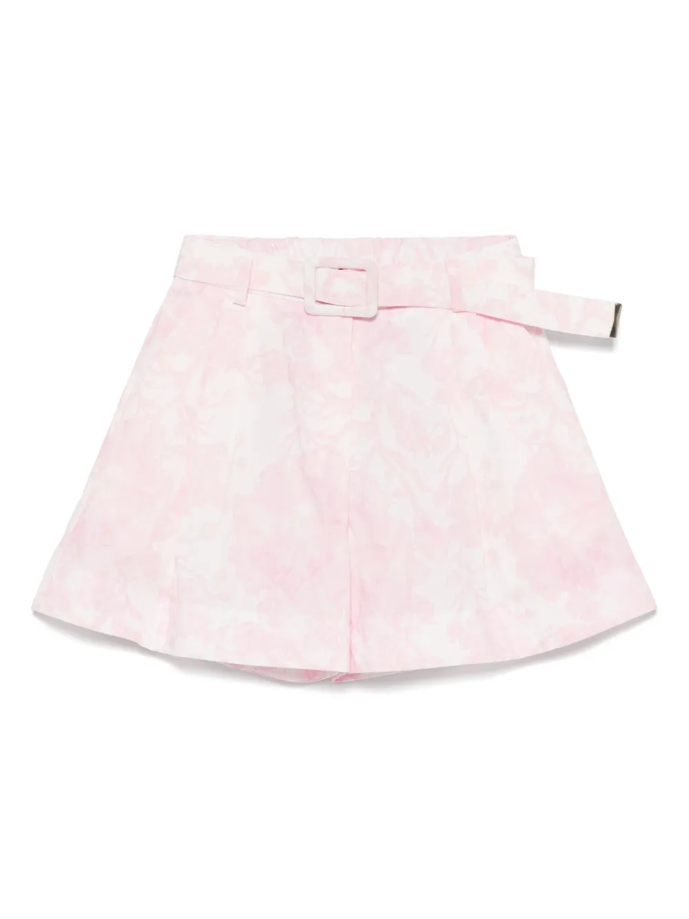 Miss Grant Kids フローラル ショートパンツ - ピンク Miss Grant Kids フローラル ショートパンツ - ピンク