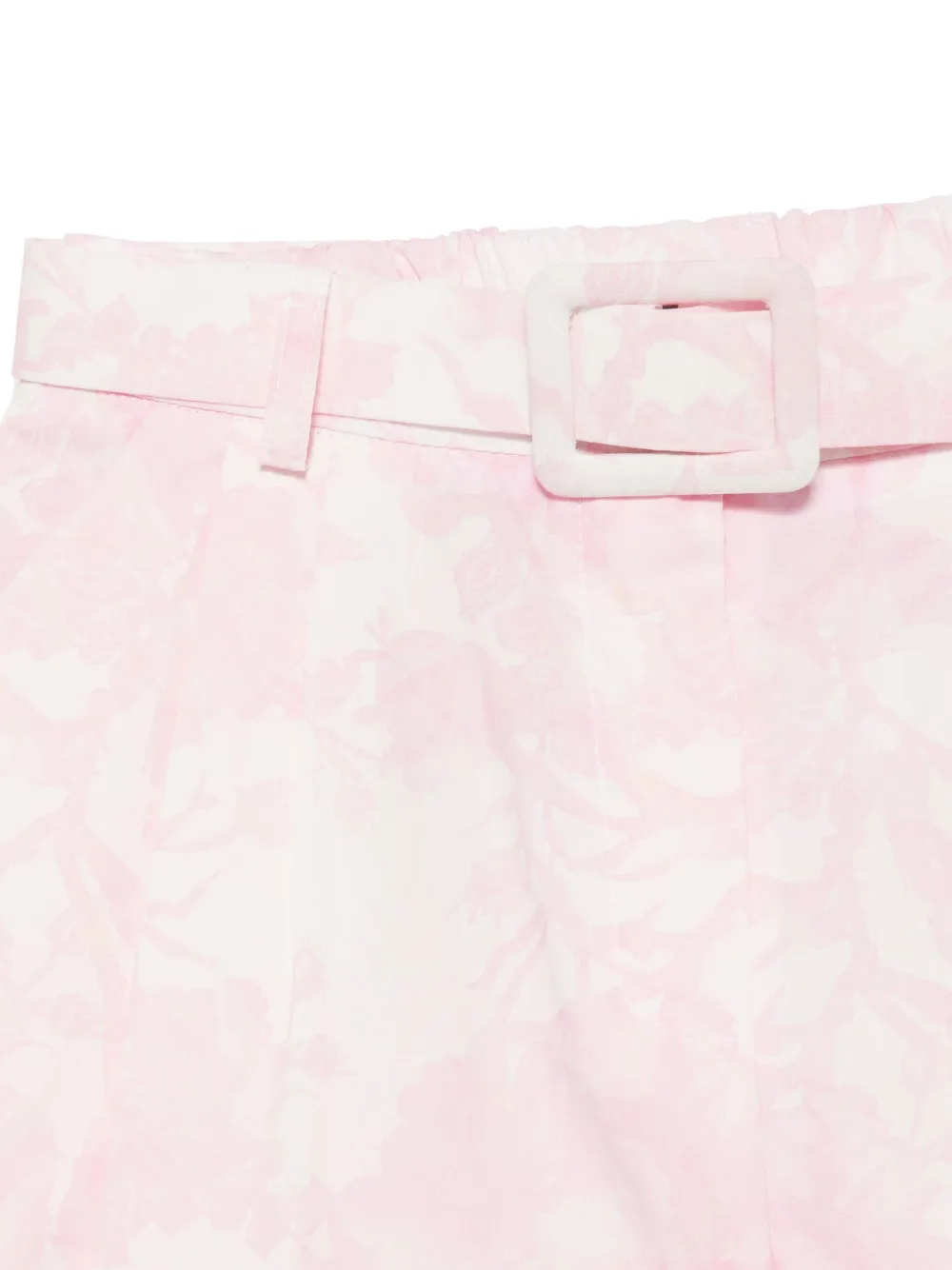 Miss Grant Kids Shorts met bloemenprint Roze