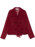 Comme Des Garçons Comme Des Garçons ruffle blouse - Red