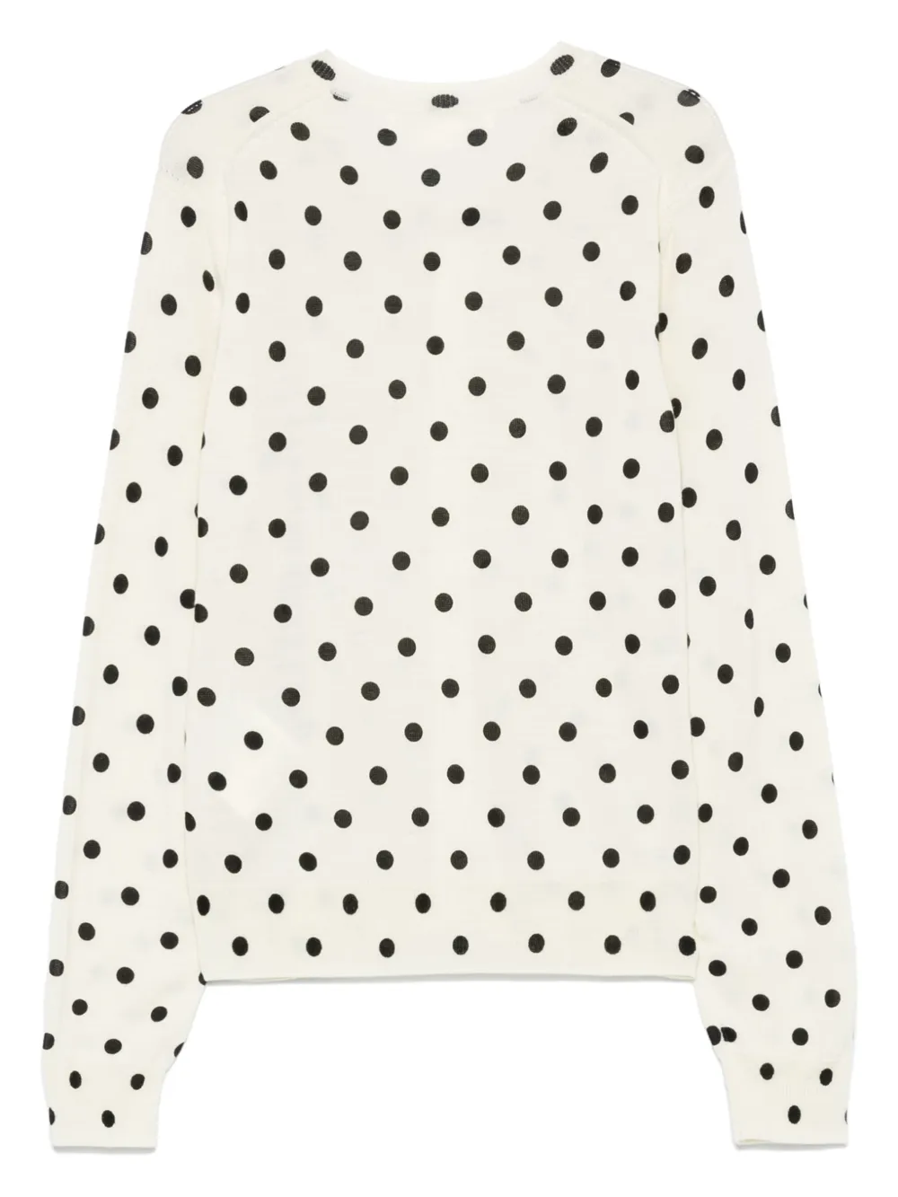 Comme Des Garçons Comme Des Garçons Vest met stippen - Wit