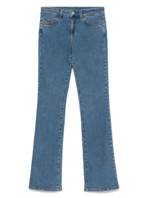 パンツ LIU JO Women Denim Pants WA5511T4319 X0680 Green Liu Jo Outlet: Jeans woman - Denim | Liu Jo jeans