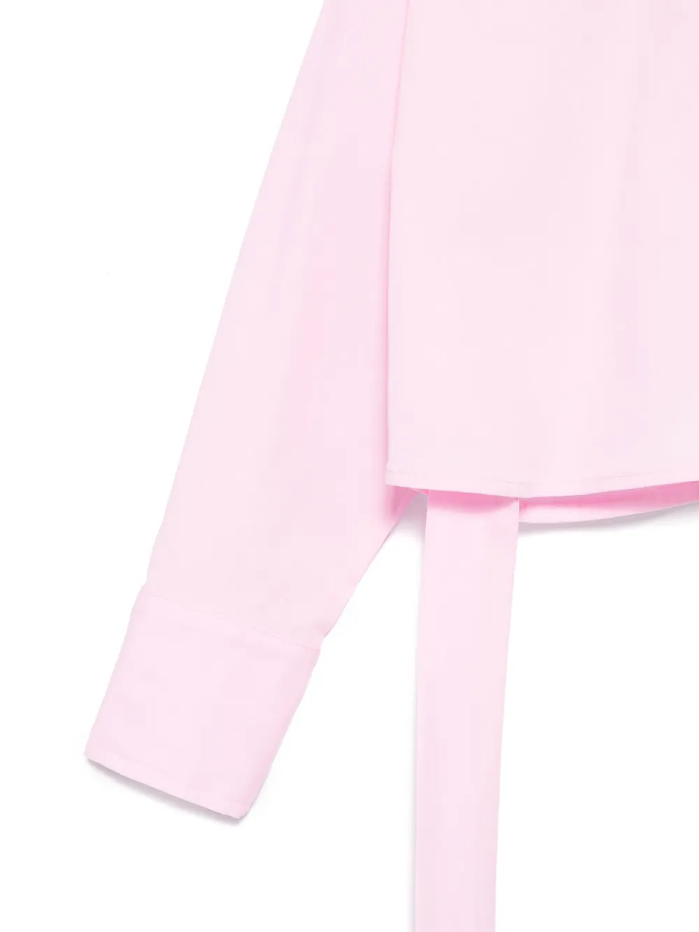 Miss Grant Kids Shirt verfraaid met bandjes Roze