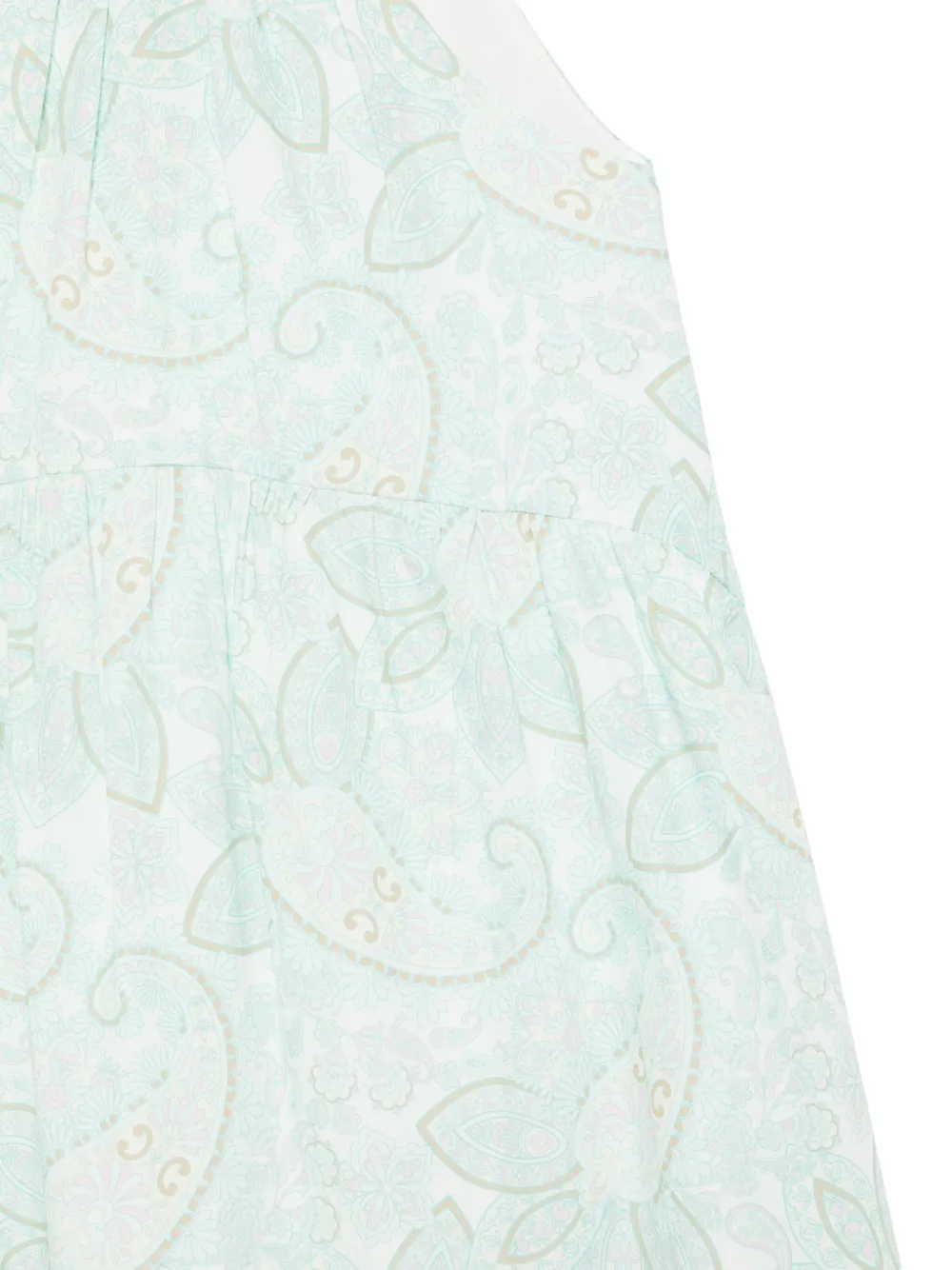 Miss Grant Kids Jurk met paisley-print Groen