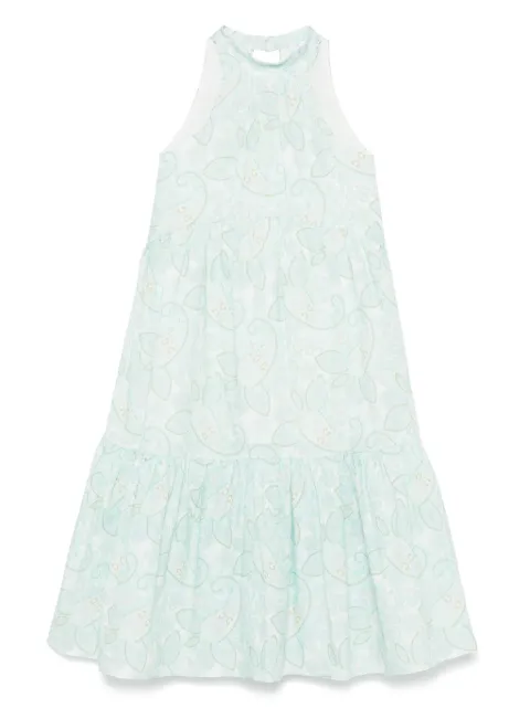 Miss Grant Kids paisley-print dress