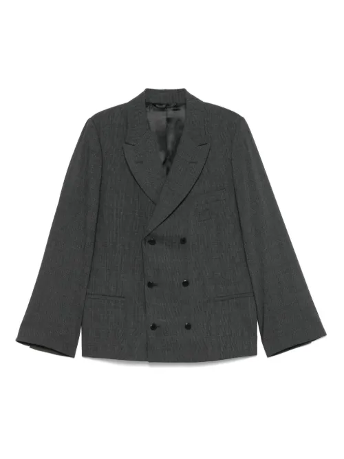 Blazer ample à carreaux - Random Identities - Modalova