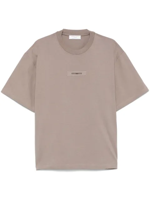 Société Anonyme Camiseta com bordado Binary