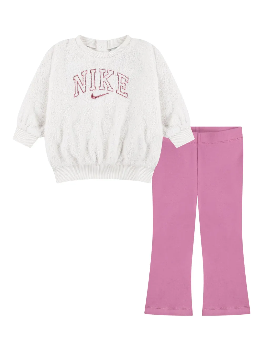 Nike Kids Broek met logoprint Roze