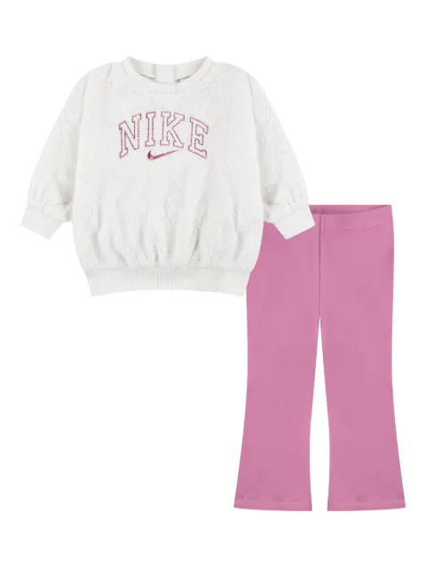 Nike Kids logo-print trousers set