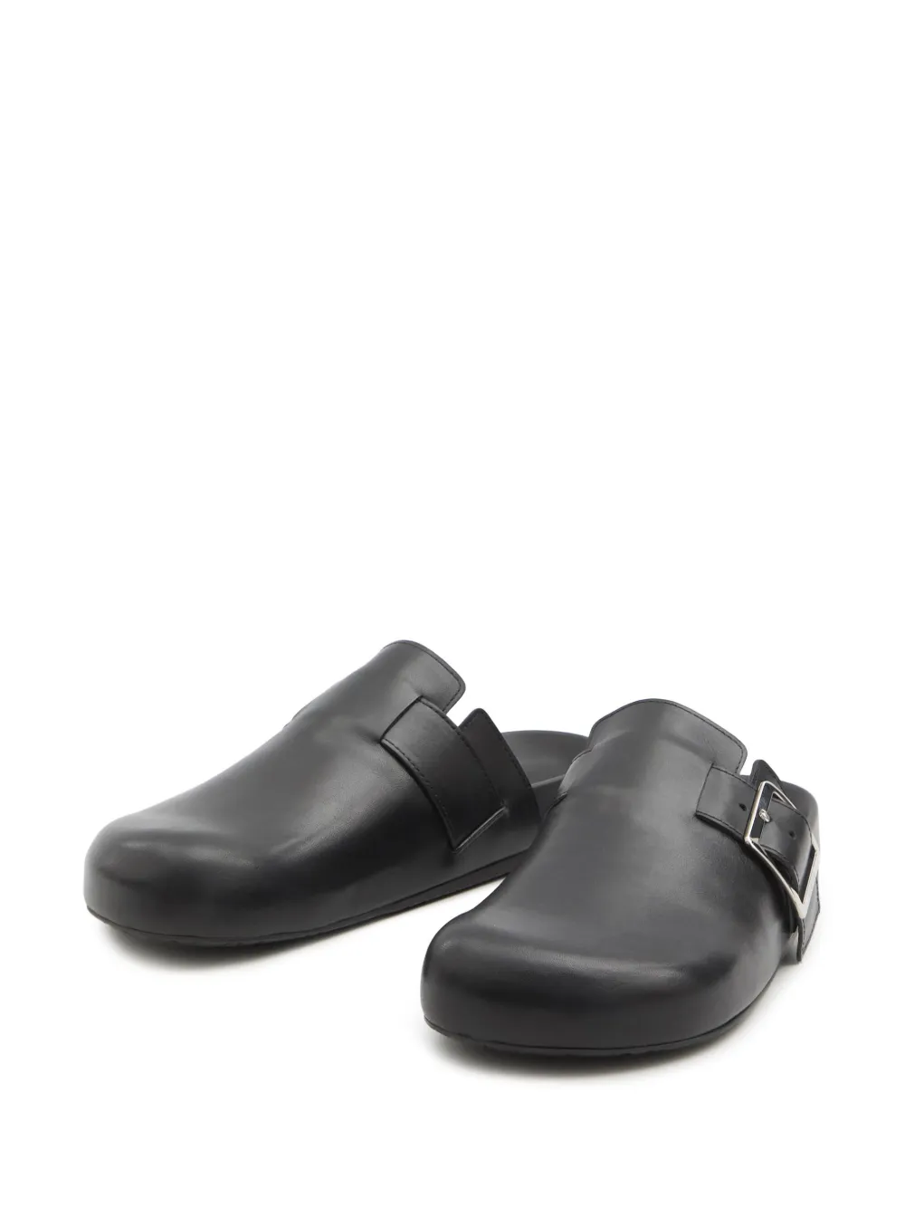 LOEWE Ease Buckle clogs Black