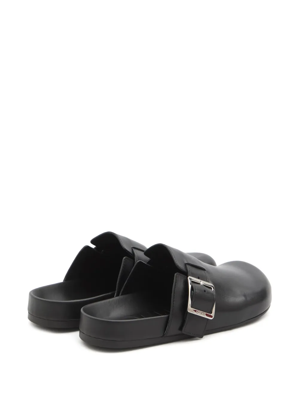 LOEWE Ease Buckle clogs Black