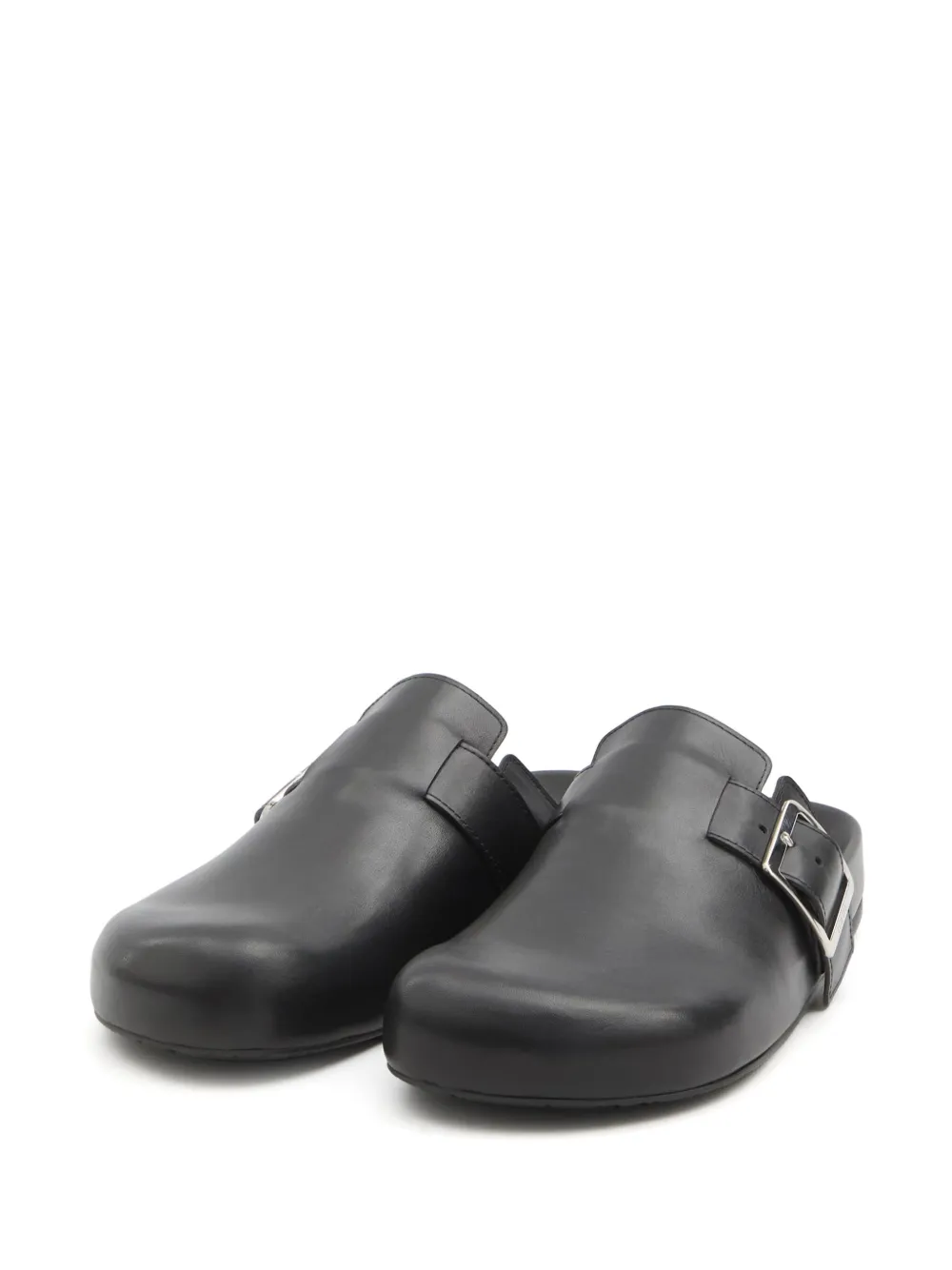 LOEWE Ease Buckle clogs Black