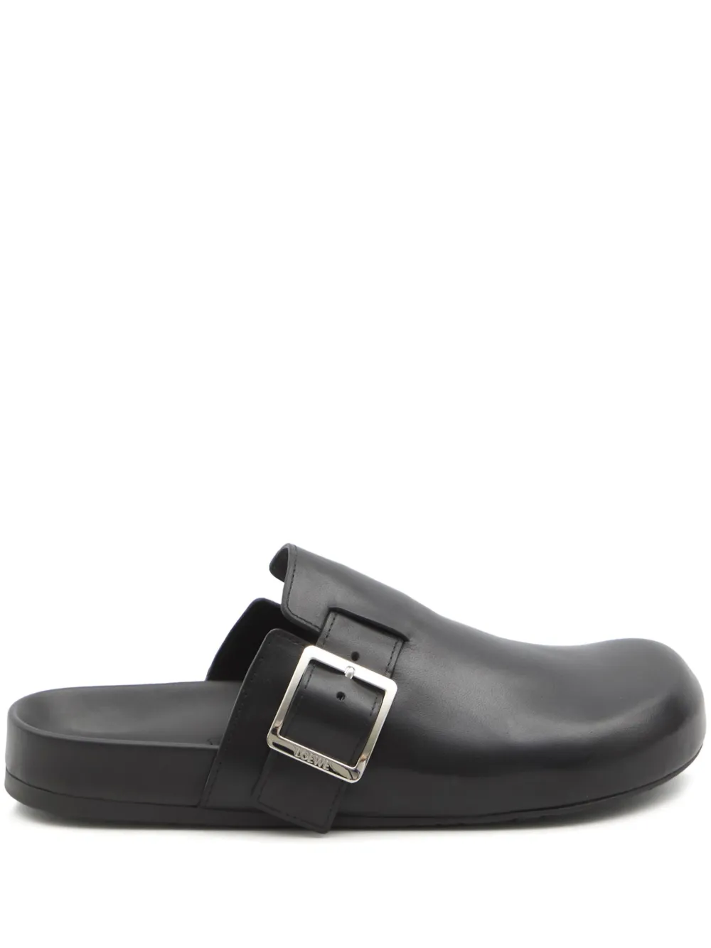 LOEWE Ease Buckle clogs Black