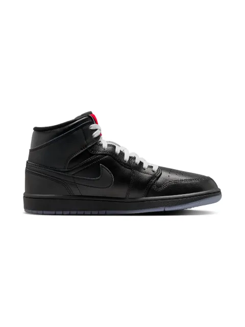 Jordan Kids Jordan 1 Mid SE "Black/Metallic Reimagined" sneakers