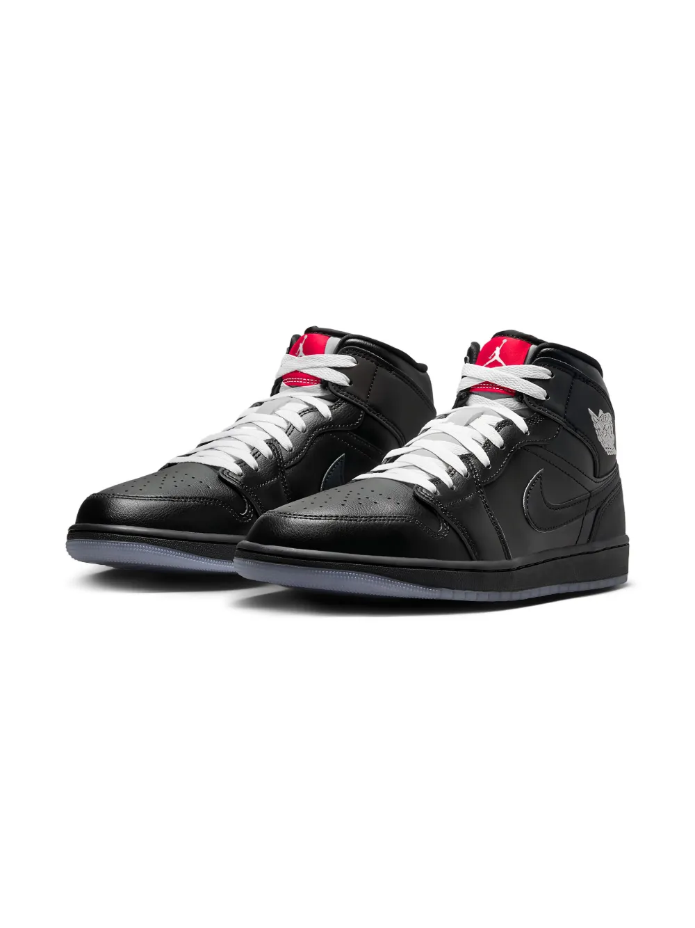 Jordan Kids Jordan 1 Mid SE Black/Metallic Reimagined sneakers - Zwart
