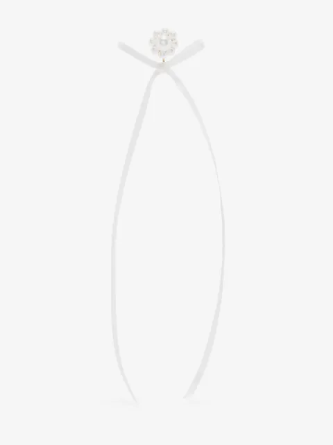 Simone Rocha bow ribbon stud earrings
