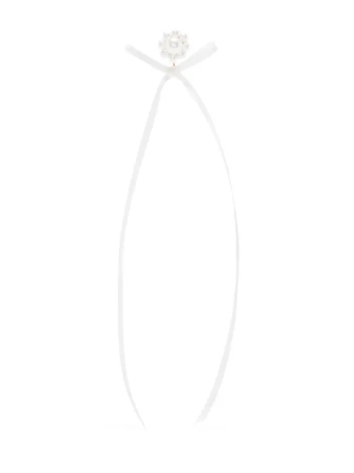 Puces d'oreilles à détail de ruban noué - Simone Rocha - Modalova