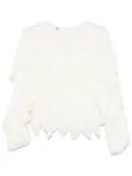 The Garment pleated top - Neutrals