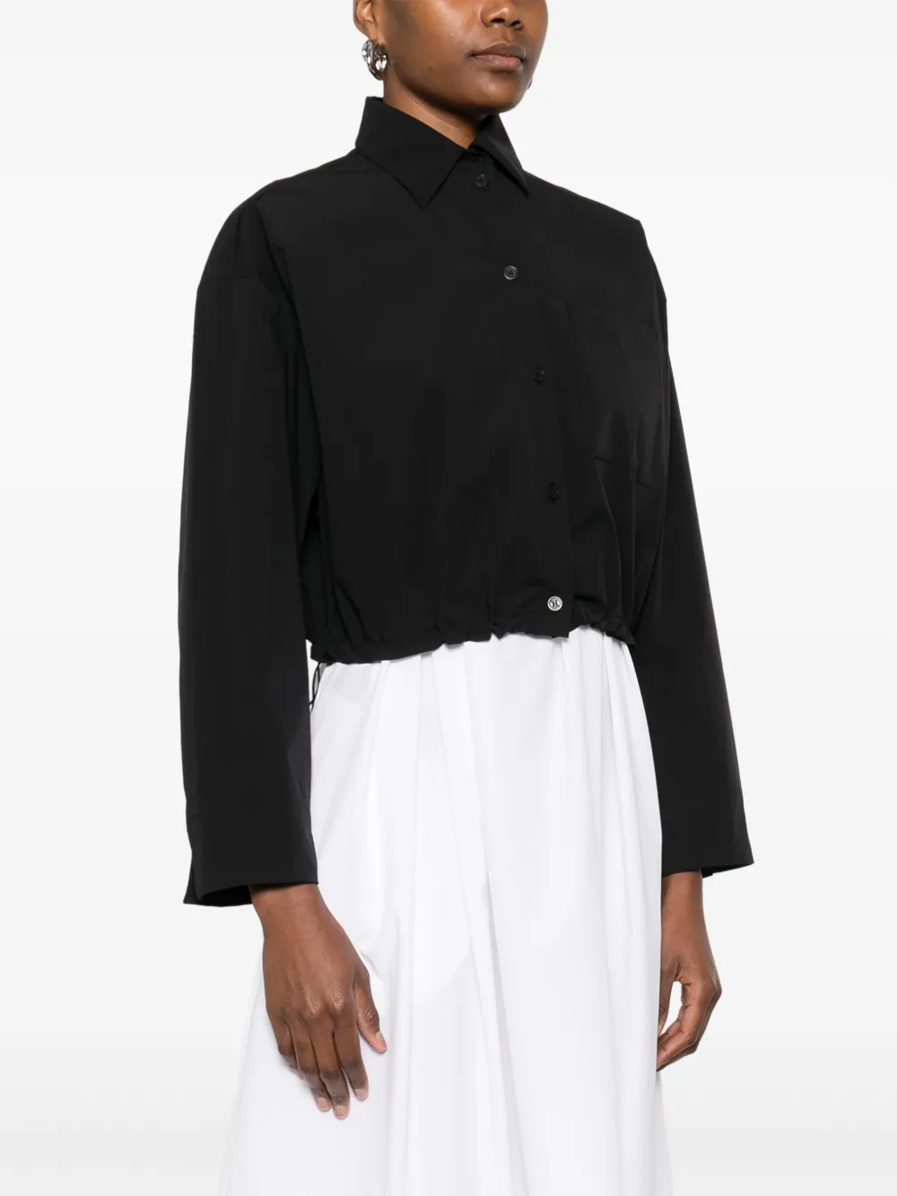 Herno Blouse met lange mouwen Zwart