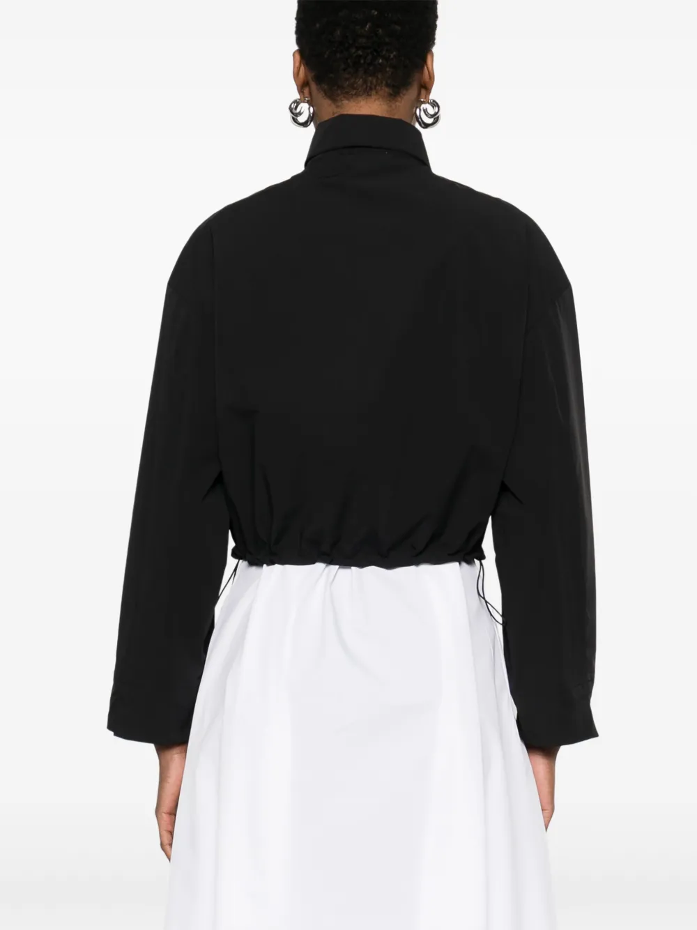 Herno Blouse met lange mouwen Zwart