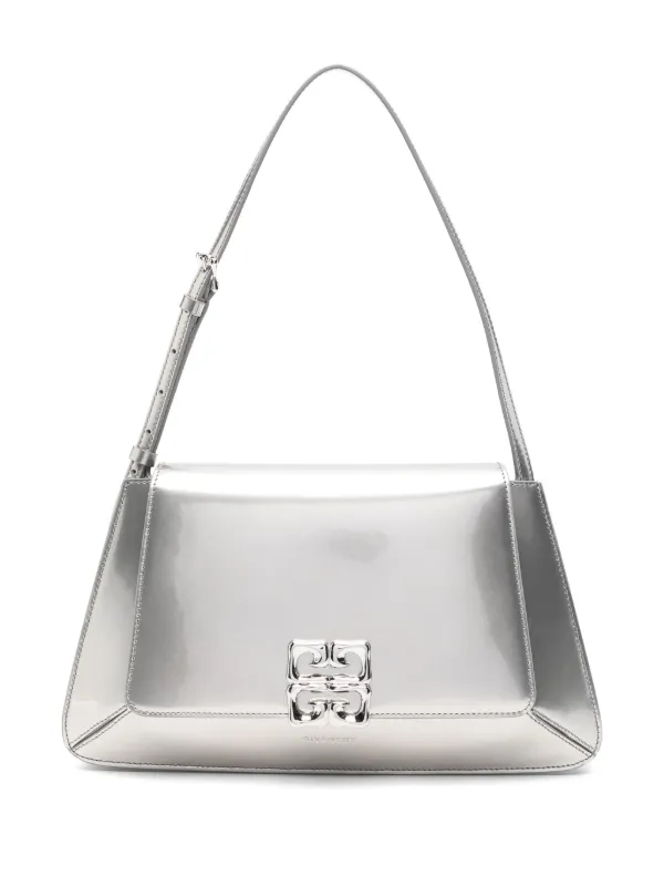 【GIVENCHY】国内発送 4G Liquid ショルダーバッグ Givenchy 4G Liquid ショルダーバッグ | グレー | FARFETCH JP