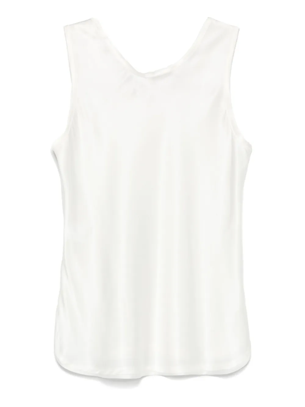 Blanca Vita Satijnen tanktop - Wit