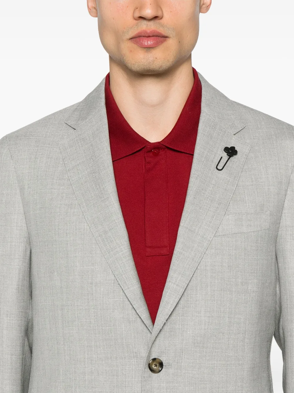 Lardini Lichtgewicht blazer Grijs