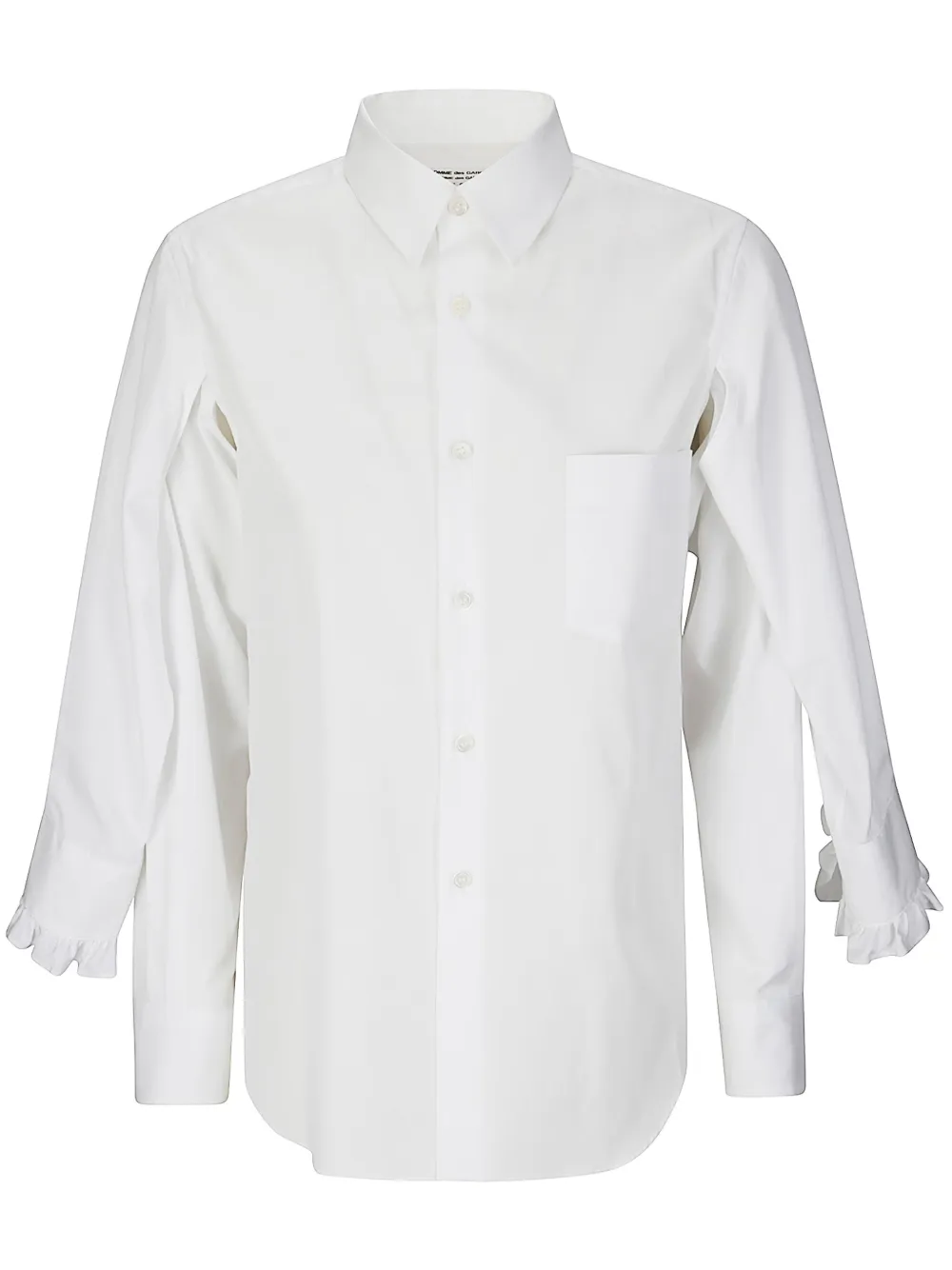 Comme Des Garçons Comme Des Garçons Katoenen blouse Wit