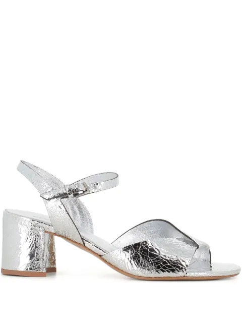 Del Carlo metallic-effect sandals