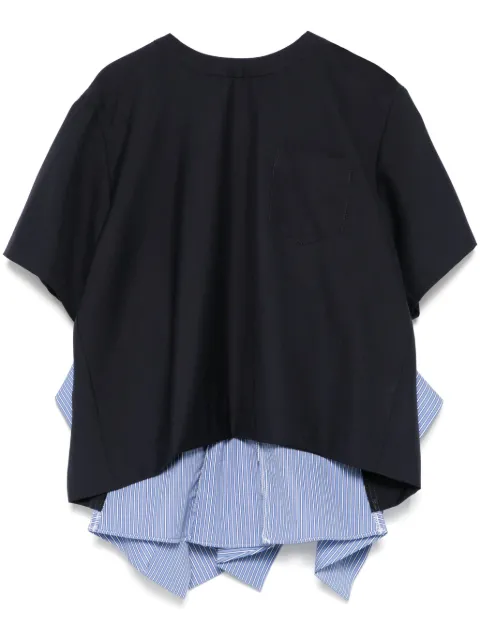 sacai 拼接T恤