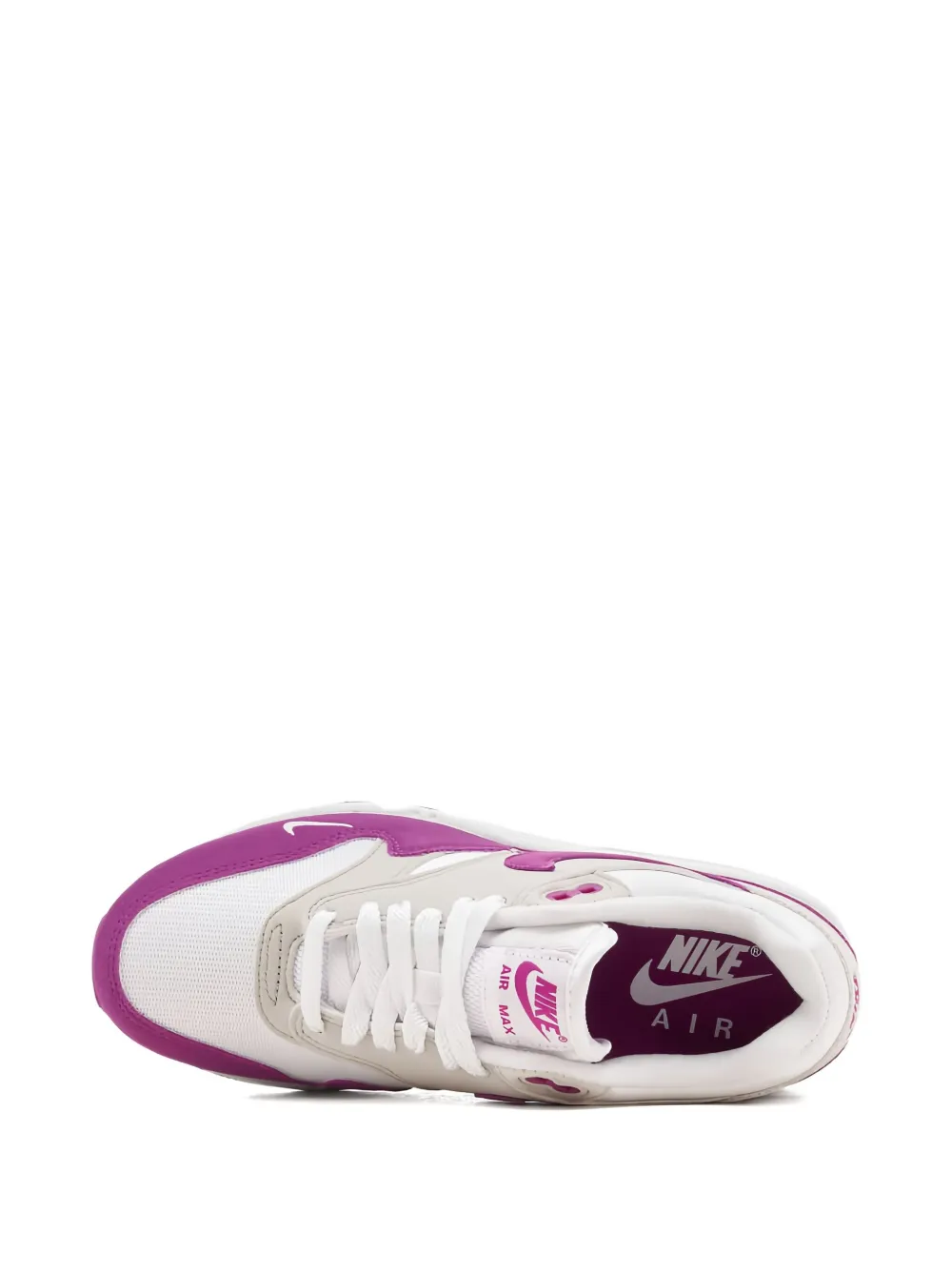 Nike Women's Air Max 1 '87 Textile Casual Shoes In White