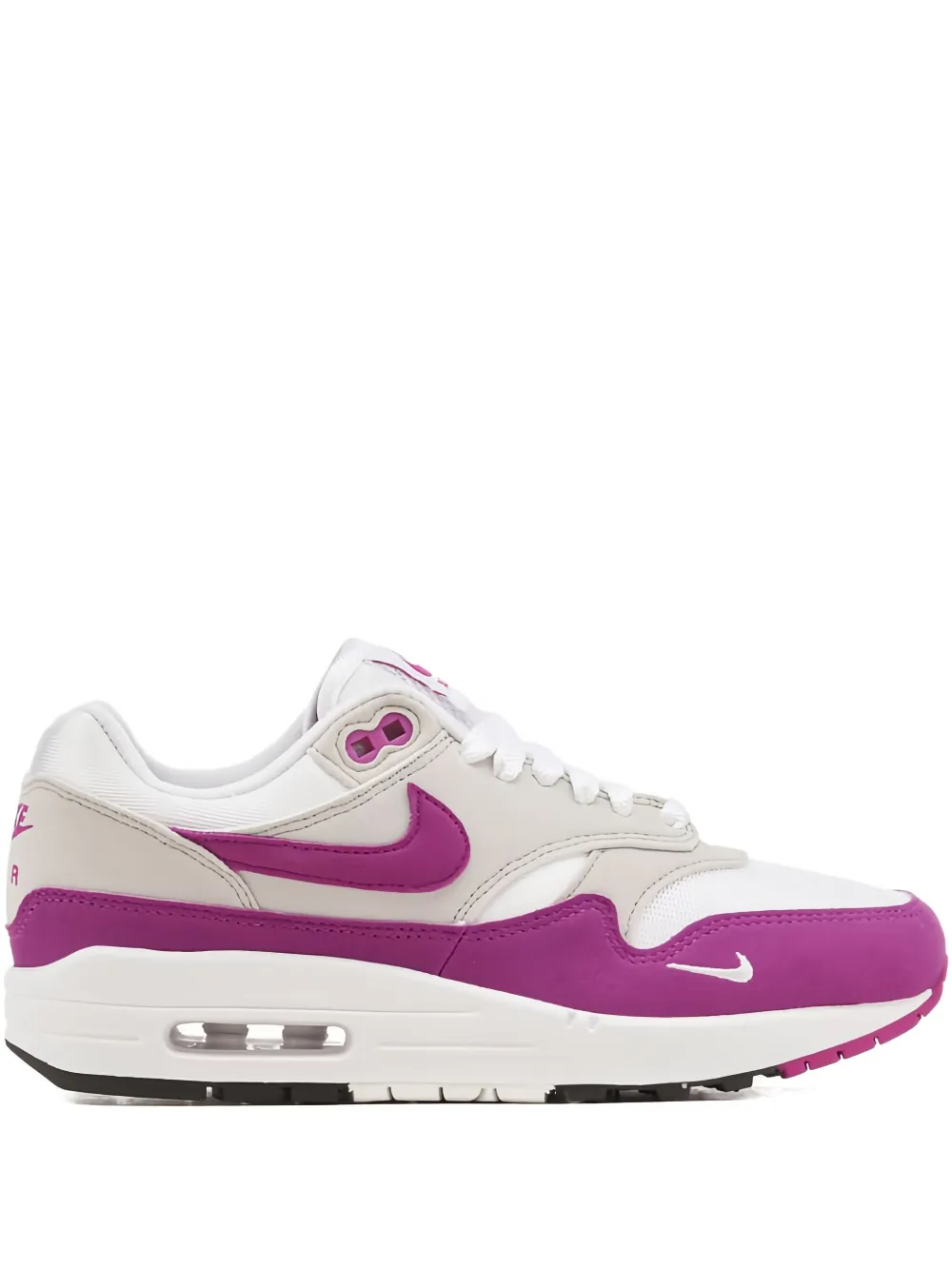 Nike Air Max 1 '87 "White Bold Berry Neutral Grey Black" sneakers Roze